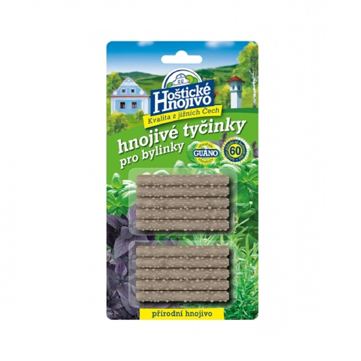 Tyčinky pro bylinky - Hoštické hnojivo - prodej hnojiv - 10 ks