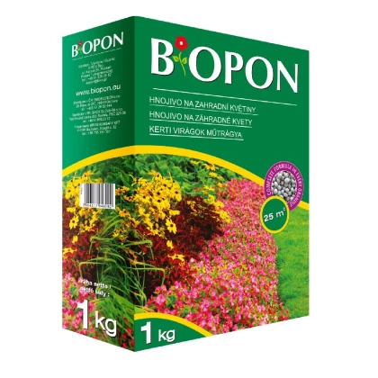 Hnojivo pro zahradní květiny - BoPon - prodej hnojiv - 1 kg