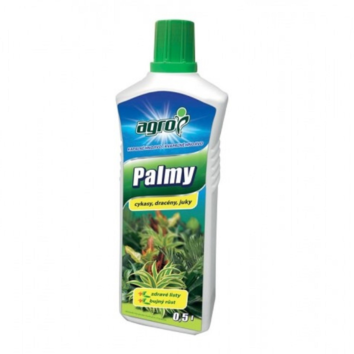 Hnojivo pro palmy a jiné zelené rostliny - Agro - prodej hnojiv - 500 ml