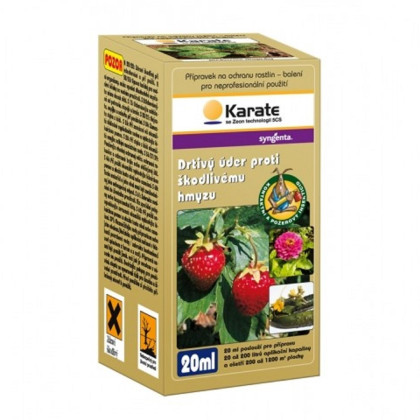 Karate proti škodlivému hmyzu - Lovela - prodej ochrany rostlin - 20 ml