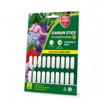 Sanium Stick proti molicím a mšicím - Protect Garden - prodej ochrany rostlin - 20 ks