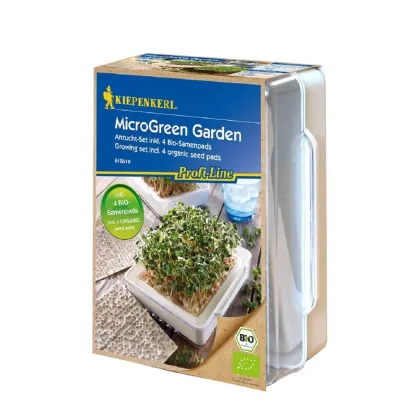 Sada pro microgreen BIO - startovací sada - včetně 4 plátů