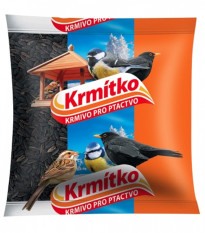 Slunečnice černá - Krmítko - prodej krmiva pro ptactvo - 400 g