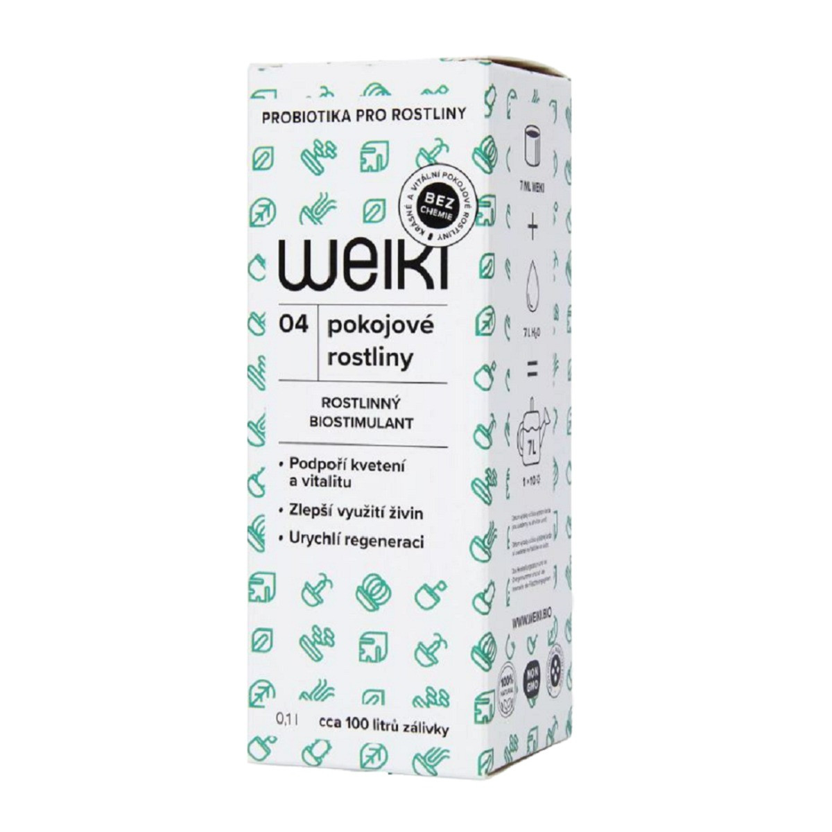 Probiotika Weiki pro pokojové rostliny - prodej probiotik - 100 ml