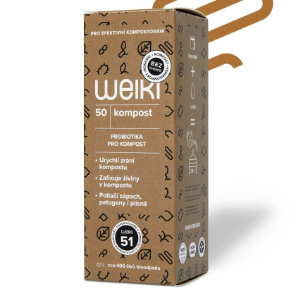 Probiotika pro kompost Weiki - prodej probiotik - 100 ml
