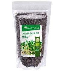 BIO Kapusta černá - Brassica Oleracea - prodej bio semen na klíčení - 100 g