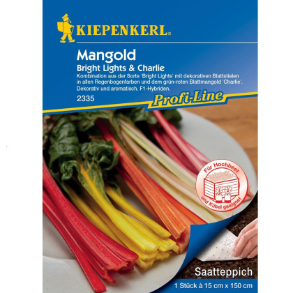 Semena Mangold Bright Lights & Charlie F1 - prodej výsevních pásků - 15x150 cm