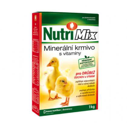 Krmivo NUTRI MIX - pro výkrm a odchov drůbeže - prodej krmiva - 1 kg