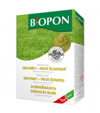 Hnojivo na trávník proti žloutnutí - BoPon - prodej hnojiv - 1 kg