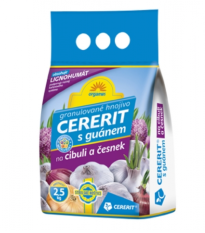 Cererit s guánem CIBULE, ČESNEK - Forestina - prodej hnojiv - 2,5 kg