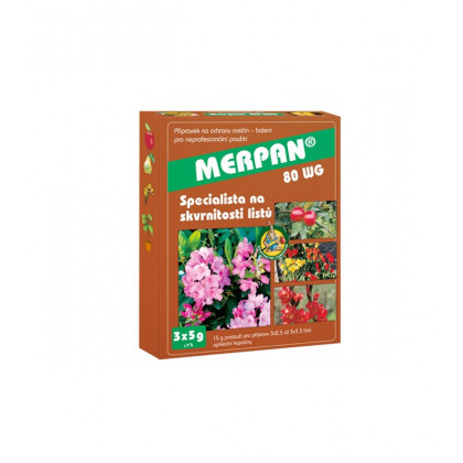 Marpan - Fungicid proti bakteriálním a houbovým nemocem - 3 x 5 g