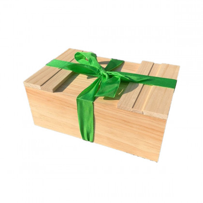 Box na semínka a pomůcky - dřevěný - prodej pěstebních pomůcek - 1 ks