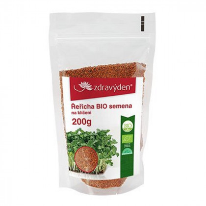 BIO Řeřicha - prodej bio semen na klíčení - 200 g