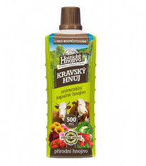 Kravský hnůj - Hoštické hnojivo - prodej hnojiv - 500 ml