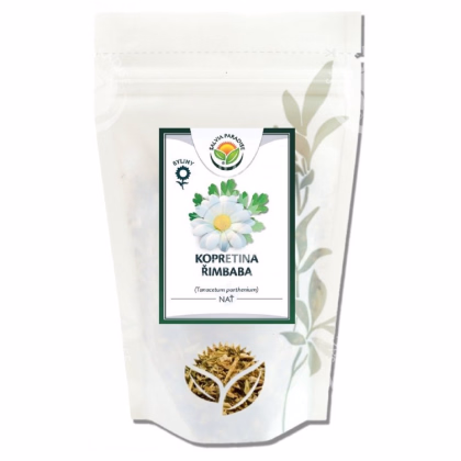 Kopretina řimbaba - Tanacetum parthenium - Nať - Zdraví z přírody - 50 g