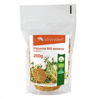 BIO Pískavice - prodej bio semen na klíčení - 200 g
