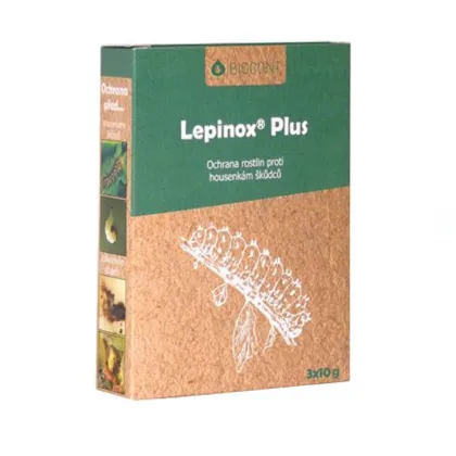 Lepinox Plus proti housenkám - Biocont - prodej ochrany rostlin - 3 x 10 g