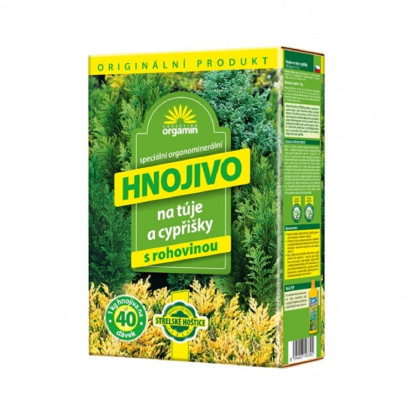 AG Biomin hnojivo pro túje a cypřišky - Forestina - prodej hnojiv - 1 kg