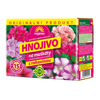 AG Biomin hnojivo pro muškáty - Forestina - prodej hnojiv - 500 g