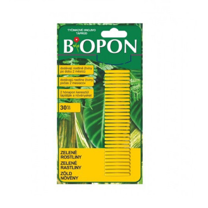 Tyčinky pro zelené rostliny - BoPon - prodej hnojiv - 30 ks